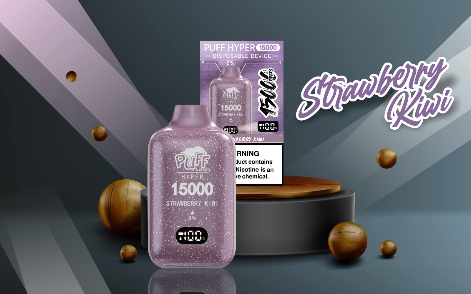 Puff Hyper Strawberry Kiwi PUFFTECH